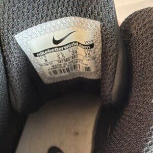 Nike High Top Black White Lace Up Athletic Basketball Sneakers for Men